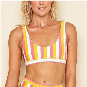 Dippin’ Daisy’s Festival Scoop Neck Bikini Top Size S